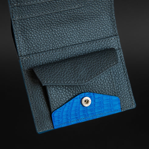 クッペ - Alligator Leather - マットブルー (発送時期:2026年5月末) - SINSIN