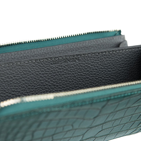 エスカリエ -Alligator Leather-マットディープグリーン (発送時期:2026年8月上旬頃) - SINSIN