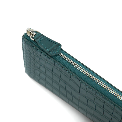 エスカリエ -Alligator Leather-マットディープグリーン (発送時期:2026年8月上旬頃) - SINSIN