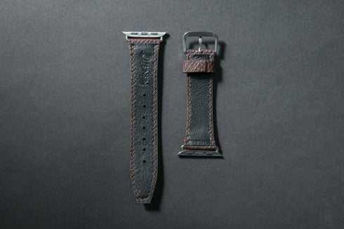 Apple Watchバンド<ロシアンカーフ>総手縫いオプション - 新進工房