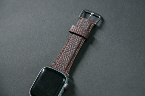 Apple Watchバンド<ロシアンカーフ>総手縫いオプション - 新進工房