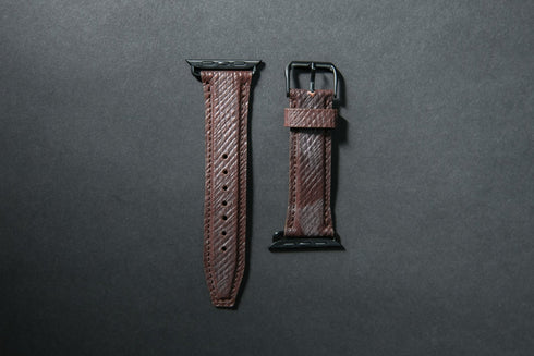 大人のApple Watchバンド ロシアンカーフレザー - 新進工房
