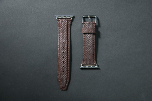 Apple Watchバンド<ロシアンカーフ>総手縫いオプション - 新進工房