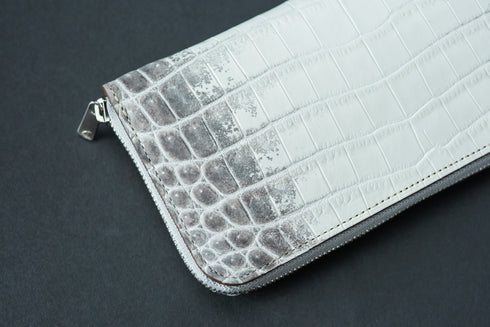 ヒマラヤクロコダイルレザー 極小長財布batard - バタール - 新進工房