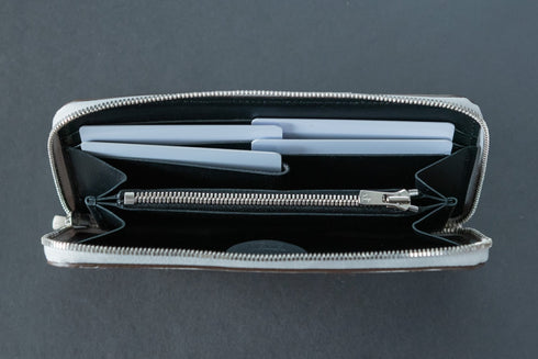 ヒマラヤクロコダイルレザー 極小長財布batard - バタール - 新進工房