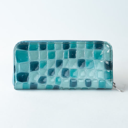 ステンドグラスレザー 極小長財布 batard - バタール - 新進工房