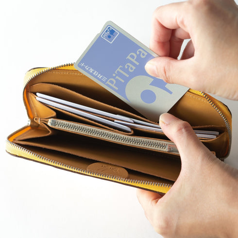 ステンドグラスレザー 極小長財布 batard - バタール - 新進工房