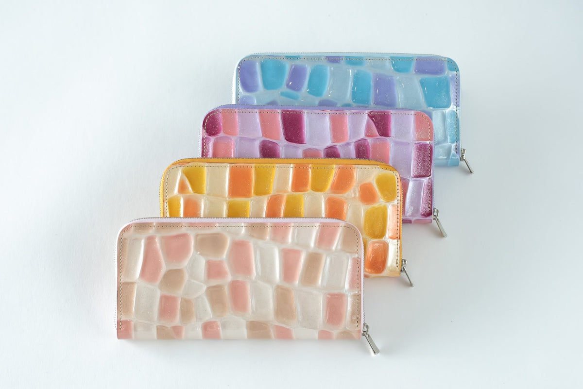 【値下げ】　新進工房　極小長財布 batard バタール パヴェレザー 極小長財布 batard-バタール- – 新進工房