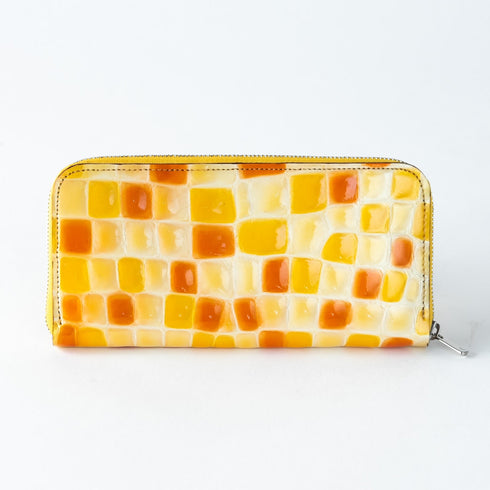 ステンドグラスレザー 極小長財布 batard - バタール - 新進工房