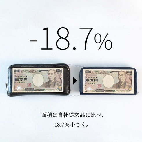 ルガトーレザー 極小長財布 batard-バタール- - 新進工房