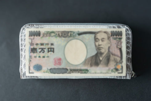 ヒマラヤクロコダイルレザー 極小長財布batard - バタール - 新進工房