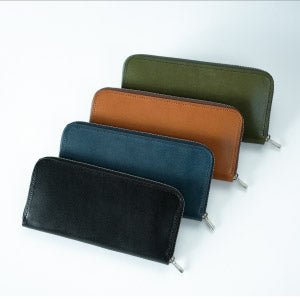 栃木レザー 極小長財布 batard - バタール - 新進工房