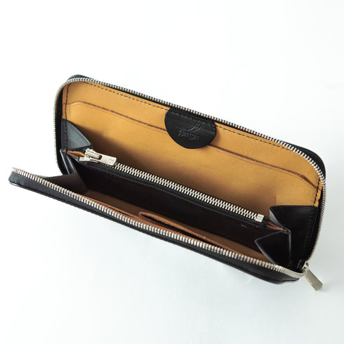 ブライドルレザー 極小長財布 batard - バタール - 新進工房