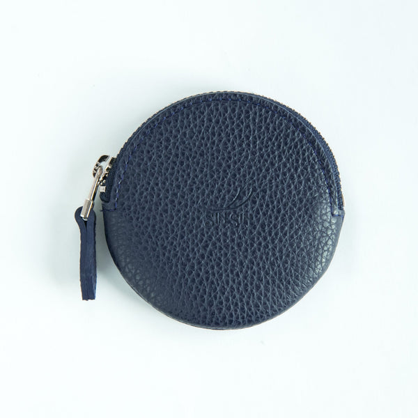 ラウンドコインケース<br>プレミアムレザー - SINSIN by 新進工房