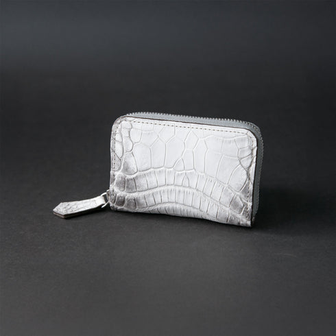 コインケース<br>ヒマラヤクロコダイルレザー <br>(発送時期:4月末) - SINSIN by 新進工房