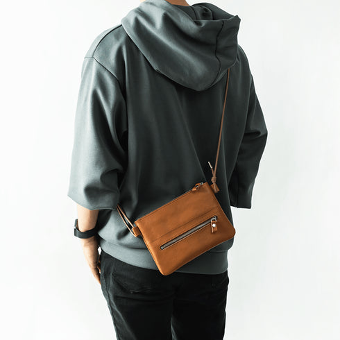 ズボラサコッシュ<br> - Matera Leather - SINSIN