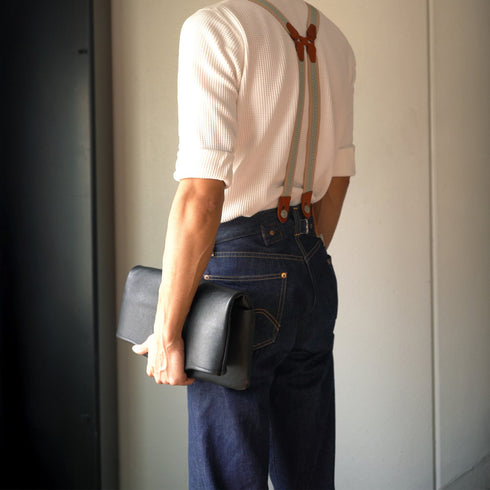 大人クラッチバッグ<br> - Matera Leather - <br> - SINSIN