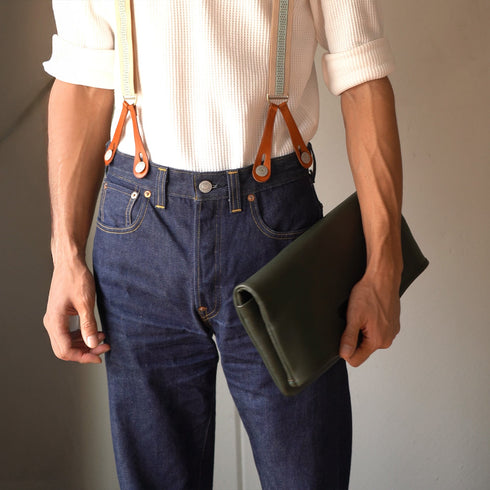 大人クラッチバッグ<br> - Matera Leather - <br> - SINSIN