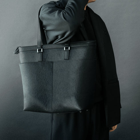 大人ダブルポケットトート<br> - Matera Leather - <br>(発送時期:2026年6月末) - SINSIN