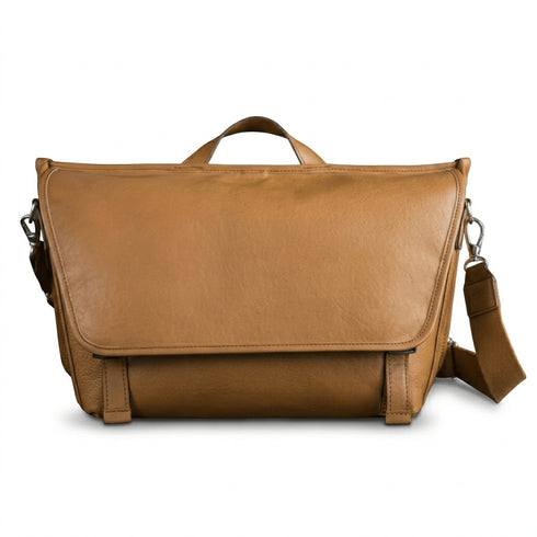 大人メッセンジャーバッグ<br> - Matera Leather - <br>(発送時期:2026年6月末) - SINSIN