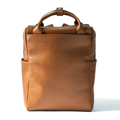大人スクエアリュック<br> - Matera Leather - <br>(発送時期:6月末頃) - SINSIN