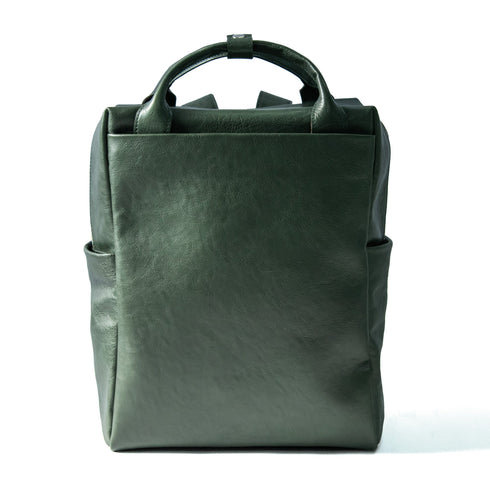 大人スクエアリュック<br> - Matera Leather - <br>(発送時期:6月末頃) - SINSIN