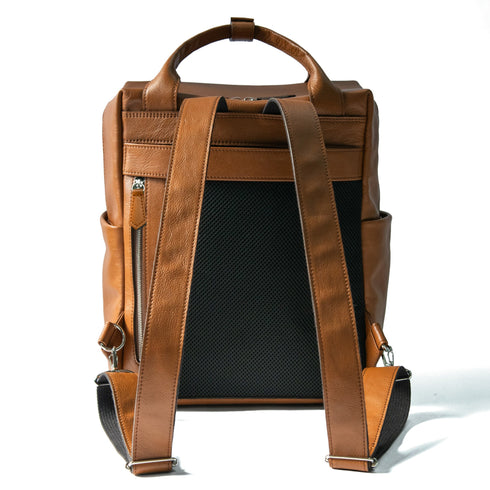 大人スクエアリュック<br> - Matera Leather - <br>(発送時期:6月末頃) - SINSIN