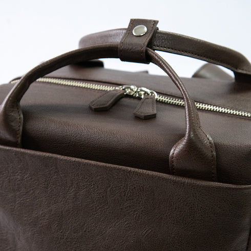 大人スクエアリュック<br> - Matera Leather - <br>(発送時期:6月末頃) - SINSIN