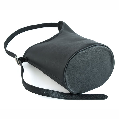 大人アシンメトリーバケットバッグ<br> - Premium Leather - SINSIN