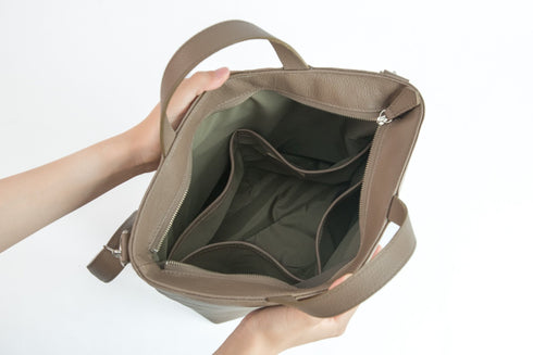 大人ショルダートート<br> - Premium Leather - SINSIN