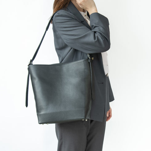 大人バケットバッグ<br> - Premium Leather - SINSIN