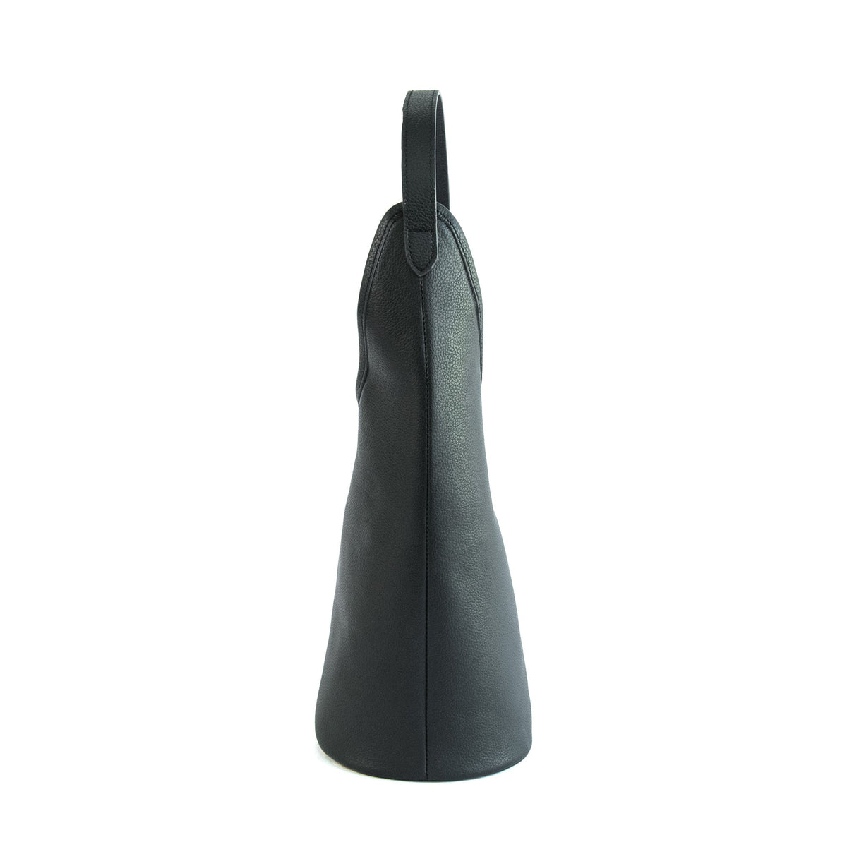 大人アシンメトリーバケットバッグ プレミアムレザー – SINSIN