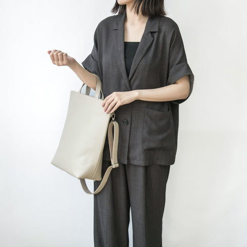 大人ショルダートート<br> - Premium Leather - SINSIN