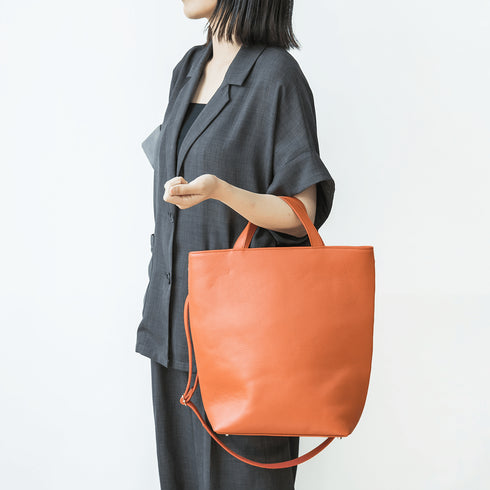 大人ショルダートート<br> - Premium Leather - SINSIN