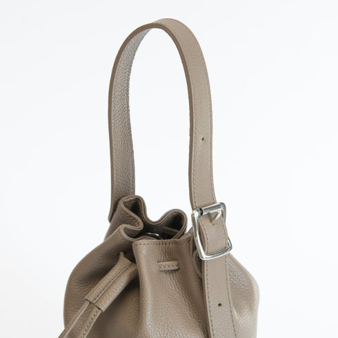 大人巾着バッグ<br> - Premium Leather - SINSIN