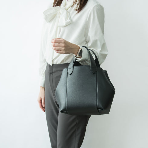 大人パンプキンバッグ<br> - Premium Leather - <br>(発送時期:2026年6月末) - SINSIN
