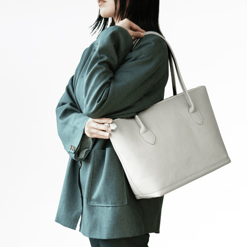大人ファスナートート<br> - Premium Leather - <br>(発送時期:2026年6月末) - SINSIN