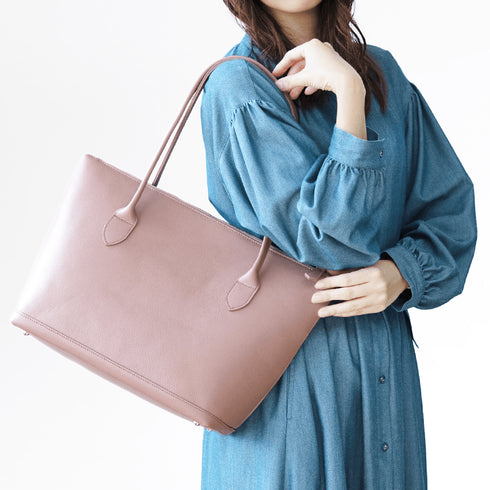 大人ファスナートート<br> - Premium Leather - <br>(発送時期:2026年6月末) - SINSIN