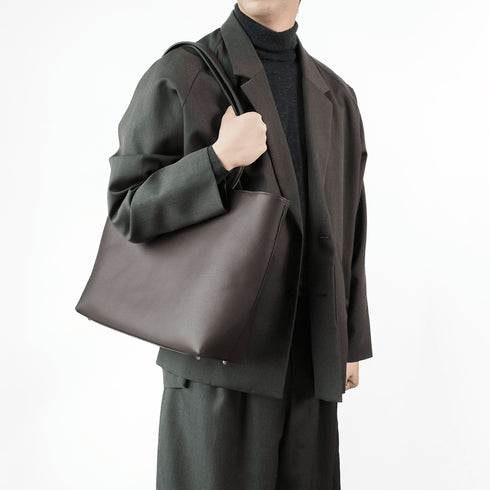 大人トップポケットトート<br> - Premium Leather - <br>(発送時期:2026年6月末) - SINSIN