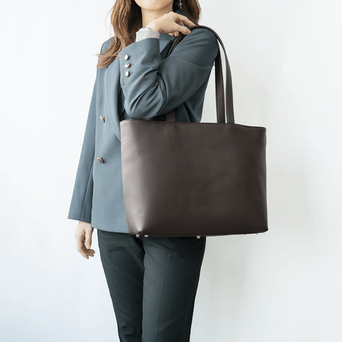 大人トップポケットトート<br> - Premium Leather - <br>(発送時期:2026年6月末) - SINSIN