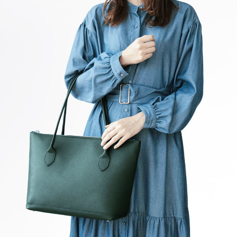 大人ファスナートート<br> - Premium Leather - <br>(発送時期:2026年6月末) - SINSIN