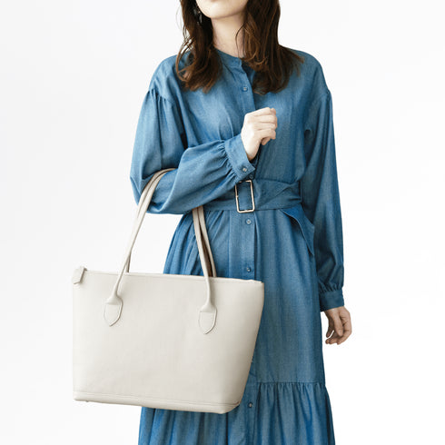 大人ファスナートート<br> - Premium Leather - <br>(発送時期:2026年6月末) - SINSIN