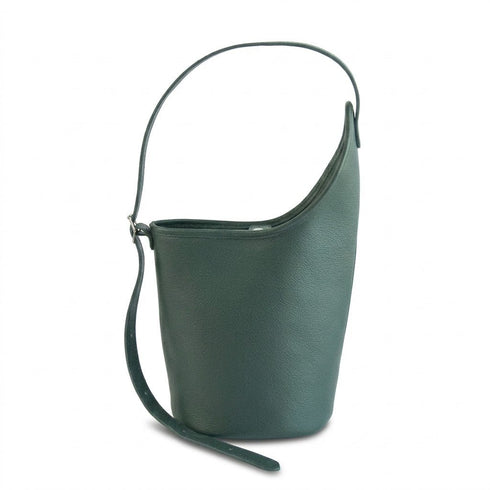 大人アシンメトリーバケットバッグ<br> - Premium Leather - <br>(発送時期:3営業日以内) - SINSIN