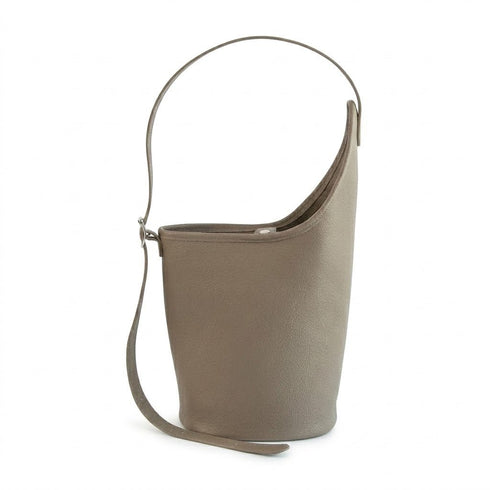 大人アシンメトリーバケットバッグ<br> - Premium Leather - <br>(発送時期:3営業日以内) - SINSIN