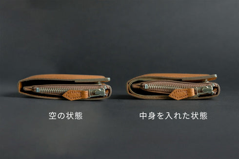 箱型財布キャレ - carre - マテーラレザー(発送時期:4月末頃) - 新進工房