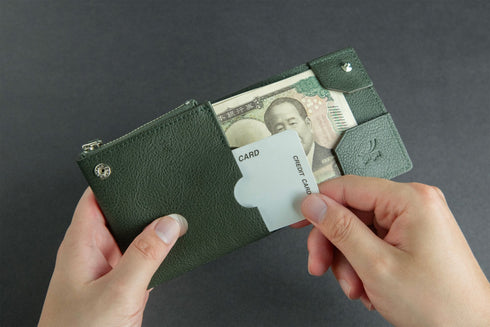 箱型財布キャレ - carre - マテーラレザー(発送時期:4月末頃) - 新進工房