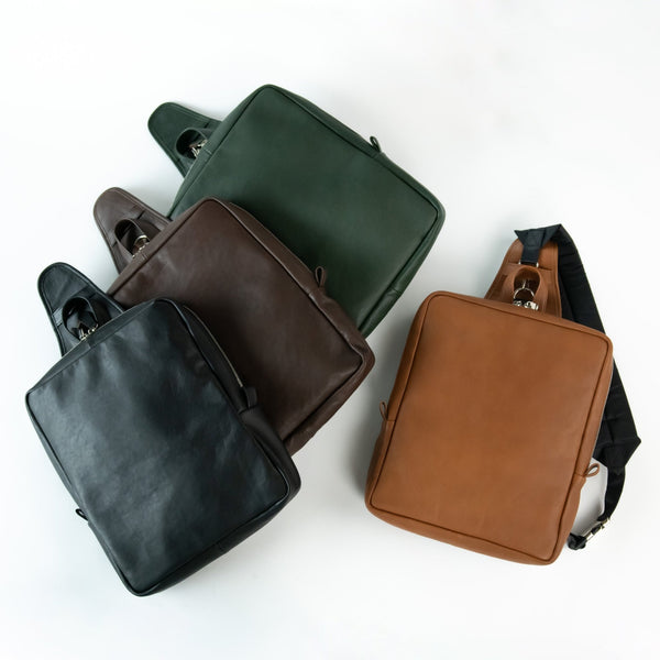 CF大人ボディバッグ マテーラレザー(5月末納期) - 新進工房