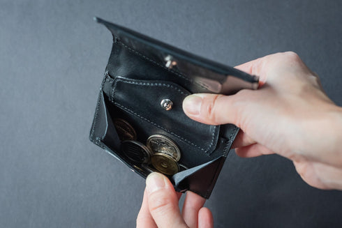 極小二つ折り財布クッペ - coupe - ブライドルレザー(2026年3月発送) - 新進工房