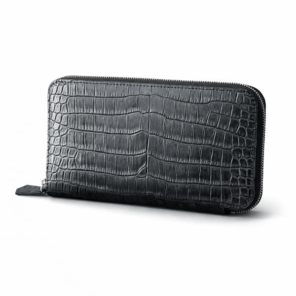 レガーロ - Crocodile Leather - ブラック - SINSIN