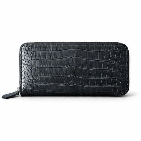 レガーロ - Crocodile Leather - ブラック - SINSIN